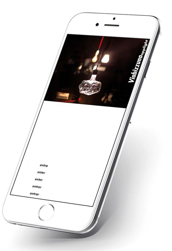 Viabizzuno applight para Apple y Android