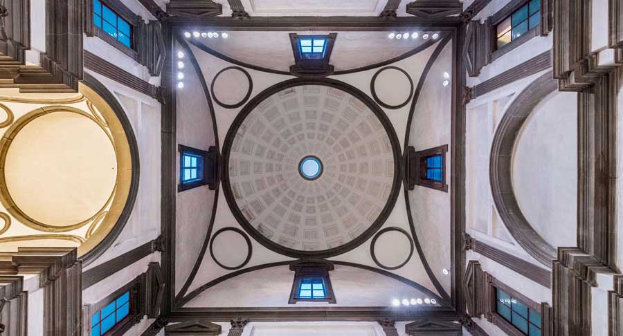Sacristía Nueva, iglesia de San Lorenzo, plaza de San Lorenzo 9, Florencia