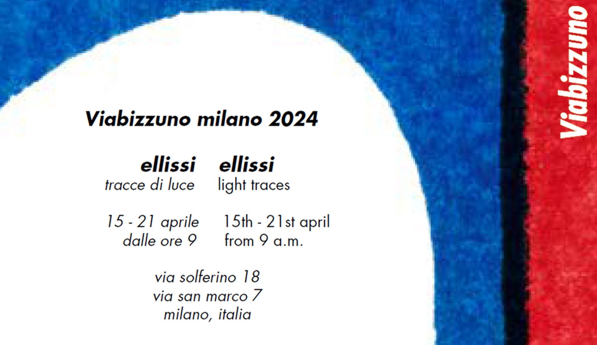 Viabizzuno Milán 2024 | Ellissi, trazas de luz